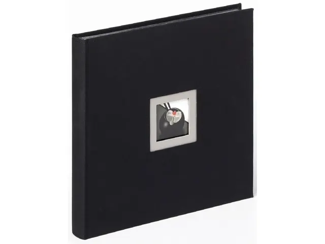 Fotoalbum walther design Black&White 30x30cm 25 vel zwart