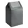 afvalverzamelaar,zelfblussend,1x43l,HxBxD 600x320x320mm,klemring