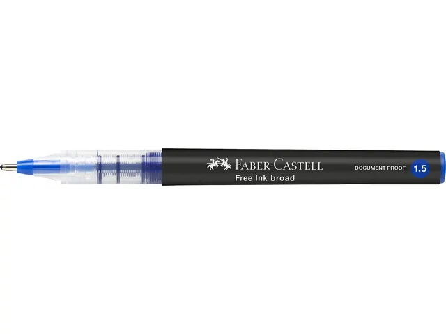 Inktroller Faber-Castell 1.5mm blauw