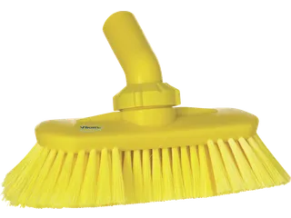Hygiene 7067-6 Hoekverstelbare Borstel Watertoevoer Geel - 1