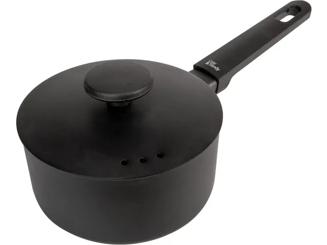 Full Black Sauspan 16cm Zwart Alle Vuren + Inductie