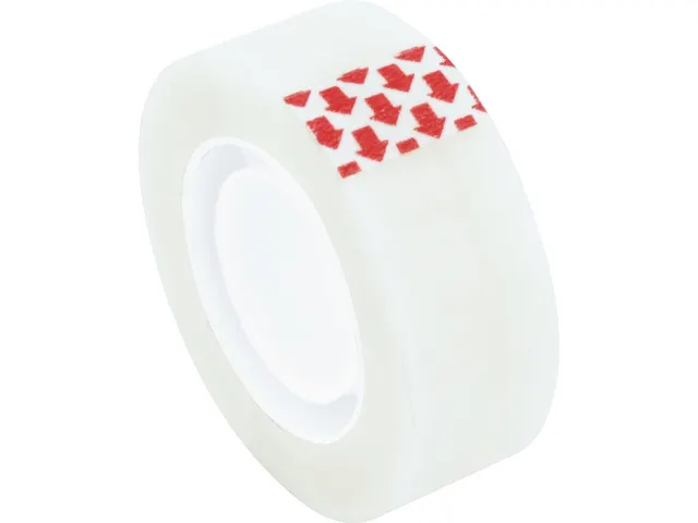 plakband Raadhuis invisible 19mmx33m