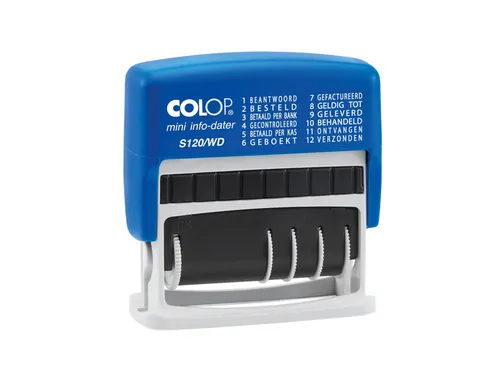 Woord-datumstempel Colop S120 mini info-dater 4mm