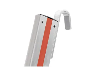 inhangstellingladder,balk L 3,27m,v. H tot 2,77m,12,verstevigde treden - 8