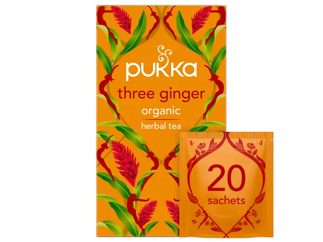 Thé Pukka Ginger 20 sachets