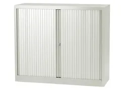 Roldeurkast Incl. 2 Legborden Lichtgrijs 103x100x43