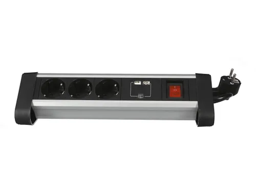 Desktop Contactdoos Zwart Belgie
