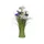 Kunstgras Everlands met bloemen assorti 40cm polyester