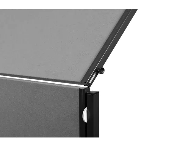 PREMIUM PLUS workshopbord inklapbaar 150x120cm grijs vilt