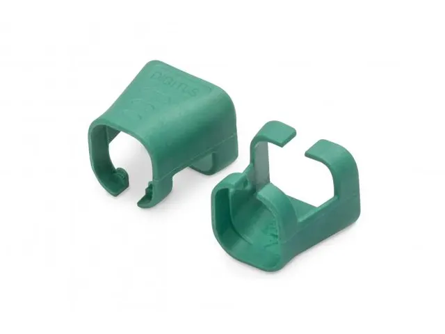 Color CLIPS FOR Patch CABLE - Green