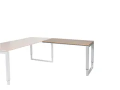 Domino Plus Aanbouw Hoogte Verstelbaar 1200x600mm Hav/Kers 25mm Alu