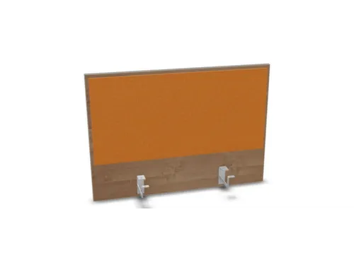 opzetpaneel,v. bureau,aanbouw achter,B 800mm,NT-cherry,BN3005-geel