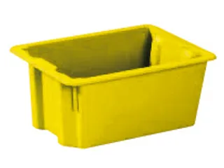 Draaistapelbak Pp Hxlxb 180X400X280Mm 13L Geel - 2