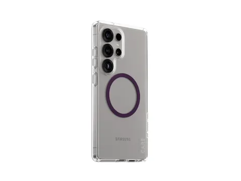 PanzerGlass CARE by Urban Combat Case Transparent w. Plum Purple