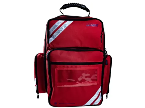reddingsrugzak,DIN 13157/EHBO,Cordura,rood,HxBxD 450x270x180mm