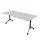 klaptafel,HxBxD 750x1800x700mm,hoekig,T-voet donkergrijs,ovale buis