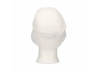 Pet met klep en haaropvang wit maat L 100 Stuks - 4