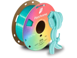 Polymaker 3D printer Filament Panchroma PLA Silk 1,75mm Groenblauw 1kg