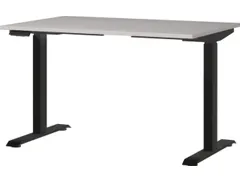 Elektrisch ihv bureau,HxBxD 720-1200x1200x800mm,blad decor kasjmier