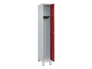 locker,HxBxD 1950x300x500mm,1vak,vak B 300mm,cil.-slot,voeten - 2
