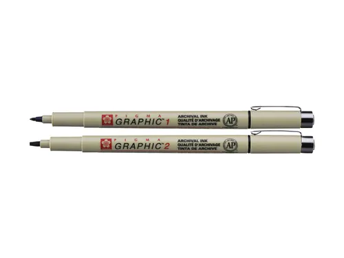 Fineliner Sakura Pigma Graphic 1 1.0mm zwart