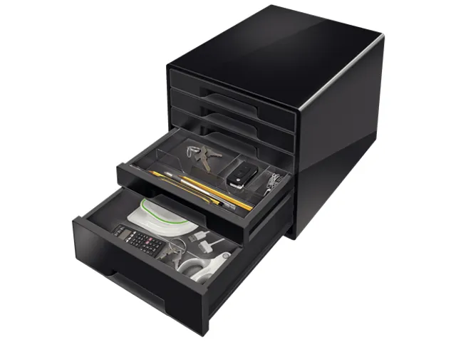 Leitz WOW CUBE Ladenblok 5 laden zwart