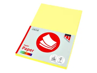 Kopieerpapier Quantore Colour A4 160 Gram Kanariegeel 50vel - 1