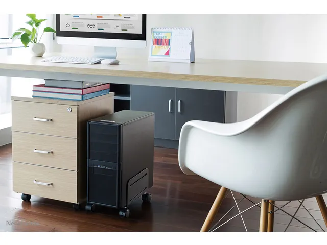 Neomounts CPU-M100BLACK CPU/PC houder - max 10 kg - b 12-21 cm - unive