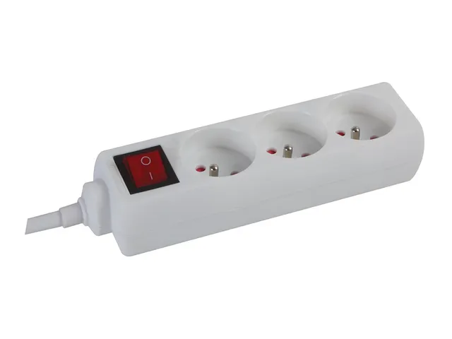 3-voudige Stekkerdoos Met Schakelaar Penaarde