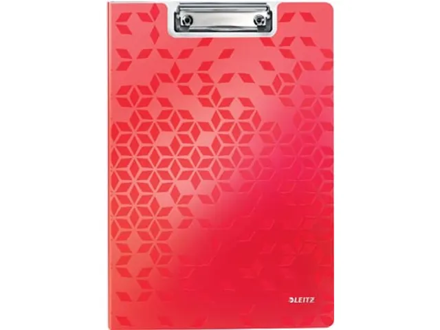 WOW klemmap met omslag, ft A4, rood