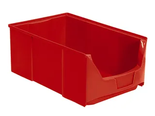 Zichtbak Hxbxd 200x300x510/455mm Pe Rood - 1