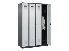 locker,HxBxD 1850x1200x500mm,4vak,vak B 300mm,cil.-slot