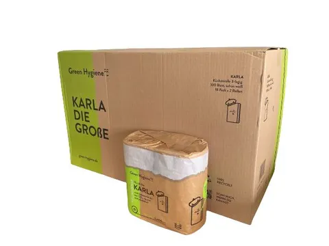 Keukenrollen 100% recycled 3-laags 100% CO2 Neutraal Doos 36 Rol
