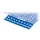 Randlijst Hd-pe Lxbxh 400x110x25mm Blauw