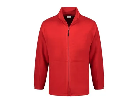 Santino Bormio fleece vest, rood, maat S, per stuk