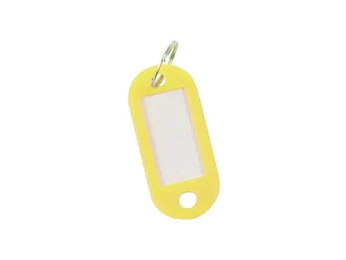 Sleutelhanger Pak Van 10 Stuks Geel