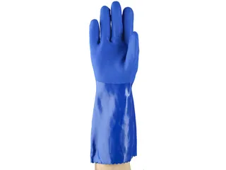 Ansell EDGE 14-663 PVC handschoenen blauw maat 9 12 paar - 2