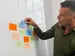Bloc mémos statiques Brainstorm 100x70mm Vert 100 feuilles
