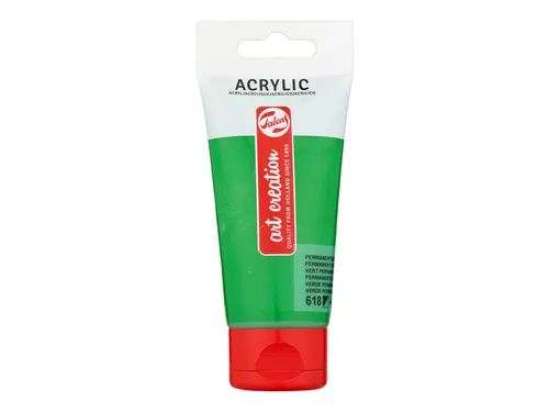 Acrylverf Talens Art Creation 618 permanentgroen licht tube à 75ml