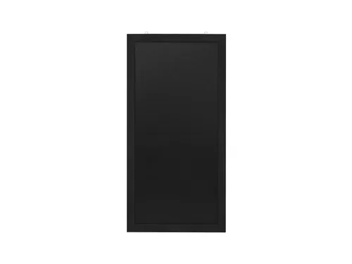 Europel Wandkrijtbord met Lijst 50 x 100 cm Zwart