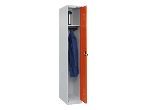 locker,HxBxD 1850x300x500mm,1vak,vak B 300mm,draaigrendel
