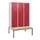 Dubbeldekse dekenkist,HxBxD 1950x1200x815mm,3x2vak.,vak B 400mm