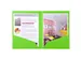 Dossiermap Met Dubbel Tas Rock''s 220 Lime Groen A4 25 Stuks