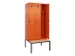 locker met bank,voor scheiding van kleding,HxBxD 2120x900x815mm,3vak