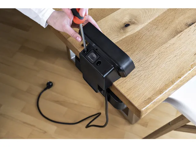 Stekkerdoos Brennenstuhl Estilo bureau duplex 10-voudig 1 USB C, 1 USB