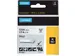 Labeltape Dymo Rhino 18444 Vinyl 12mmx5.5m Zwart Op Wit