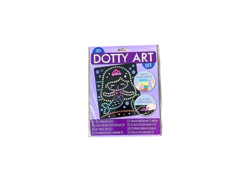 Knutselset 3D Dotty art assorti