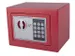 Kluis Pavo mini elektronisch 230x170x170mm rood