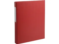 Ringmap PP A4 2R 25mm 3dekaft rood