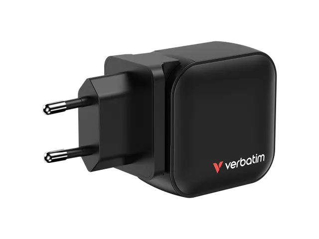 Mini GaN Muurlader 70W 3-poorts Zwart